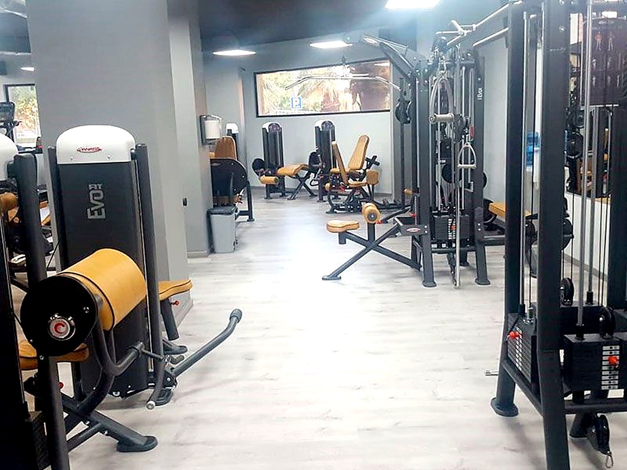 Sala de máquinas premium en Wings Fitness Lounge